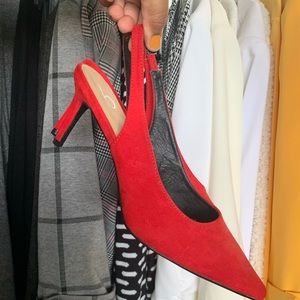 Pointy Red Heel